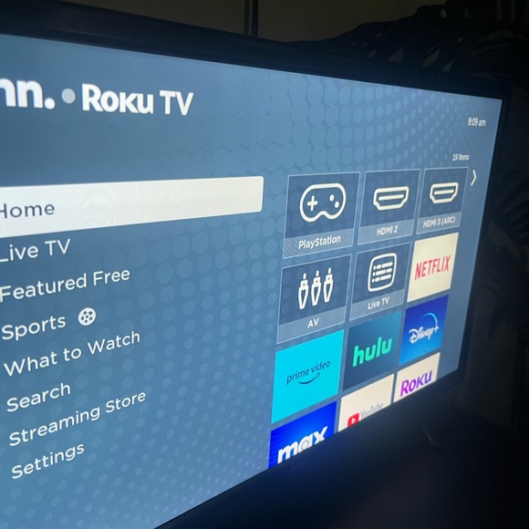 24 inch Roku TV brand new was used as a gaming monitor but it originally a TV. - Picture 2 of 2